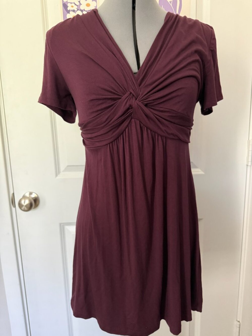 Small Plum Purple Somma Tunic Shirt